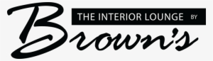Browns Interior Lounge Logo - Calligraphy