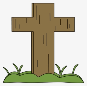 Simple Black Cross Clip Art - Easter Story Clip Art