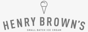 2016, Henry Brown's Small Batch Ice Cream Company - Monochrome