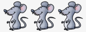 Three Mice - Cartoon
