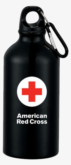 American Red Cross Aluminum Water Bottle American Red