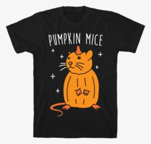 Pumpkin Mice Mens T-shirt - T-shirt