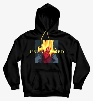 Unsatisfied Hades Black Hoodie - Danny Duncan Legalize Eating Ass