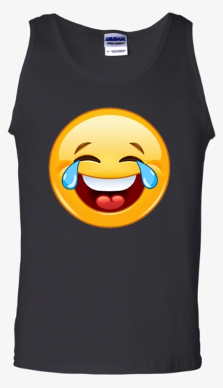 Laugh Emoji Tee Hoodie Tank - Shirt