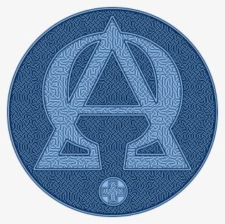 Alpha And Omega Blue Version - Emblem