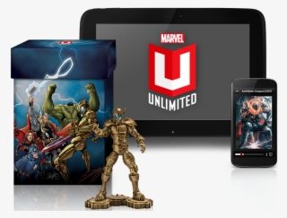 Marvel Legends Gold Ultron Figure With Marvel Unlimited - Marvel Comics Unlimited