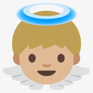 Emoji U1f47c 1f3fc - Emoji Anjinho