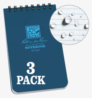 Rite In The Rain Weatherproof Top Spiral Notebook, - Notebook