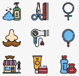 Barber Shop - Vector Laundry Icon Png