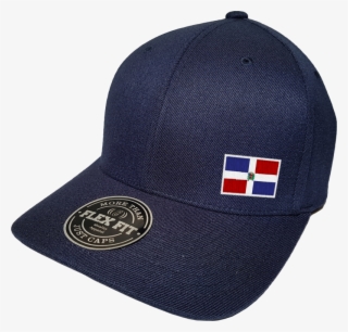 Dominican Republic Cap Flex Fit Fls Navy Blue More - Baseball Cap