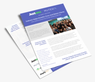 Justuno Mutesix Case Study - Brochure