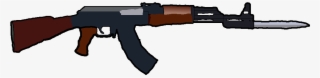 Ak47 - Silueta De Ak 47