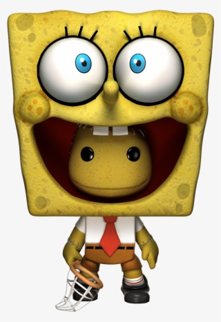 Spongebobfront - Sackboy Spongebob