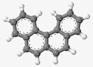 Benzo Phenanthrene 3d Balls - Aromatic Hydrocarbons 3d