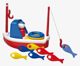 Fishing Boat - Bath Toy Fishing Boat