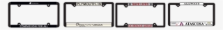 Full Color Signature Laminate Standard License Plate - Paper Product