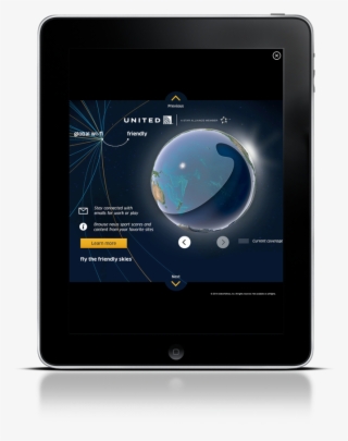 This Unit Engages Travelers To Use Their Own Personal - United Airlines