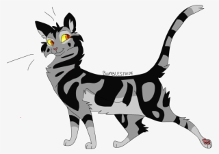 Picture Transparent Curled Tail Techflourish Collections - Warrior Cats Bumblestripe