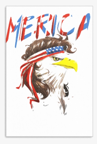 Eagle Mullet Merica American Usa 4th Of July Freedom - Eagle 4th Of July Art