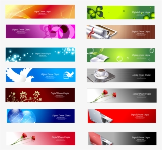 15 Free Website Banner Templates Png For On Mbtskoudsalg - Header & Footer Design