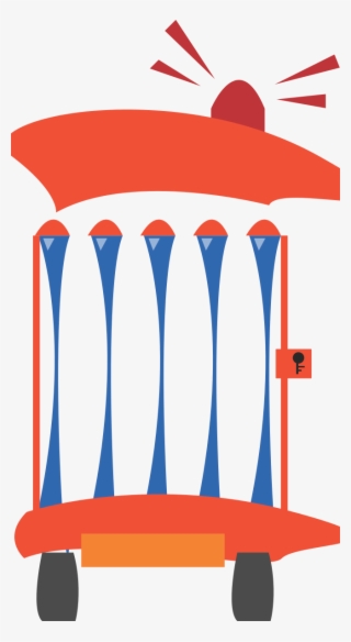 Free Jail Car - Clip Art