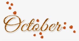 You Can Pick Up The October Freebies Here - October Birthday Png
