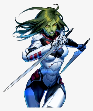 Click For Full Sized Image Gamora - Marvel Battle Lines Gamora