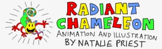 Radiant Chameleon Banner And Header No Background - Graphic Design