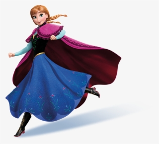 Anna - Frozen Characters Transparent Background