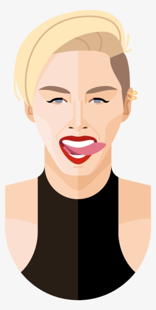 Miley Cyrus Poster - Illustration