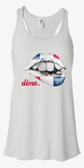 Dominican Women's Flowy Racerback Tank - Shirt