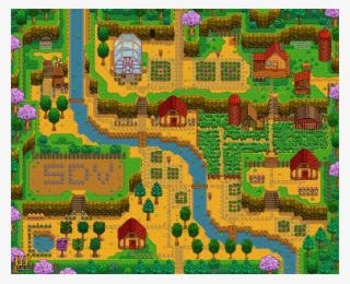 Here's My Hilltop Farm Plans - Stardew Valley Hilltop Farm
