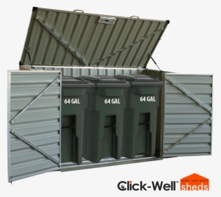 7×3 Trash Bin - Plywood