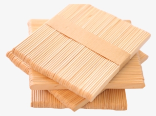 New Creative Colored Craft Diy House Ice Cream Popsicle - Plywood