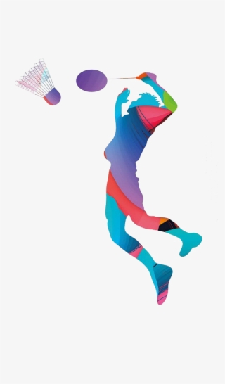 Athlete Transparent Image - Badminton Background Png - 628x1073 PNG ...