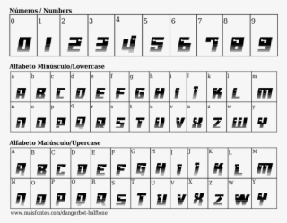 Font Details Dangerbot Halftone - Shag Lounge