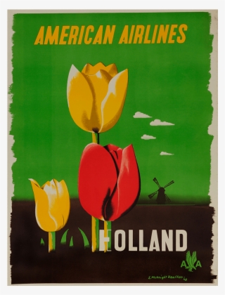 Advertising, Airline, Airline Posters, Posters, Transportation - Vintage Airline Us Travel Posters