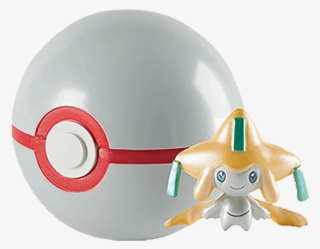 Jirachi & Premier Ball Clip N Carry Mythical Poke Ball