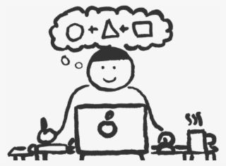 Happy People Are More Productive - Cartoon