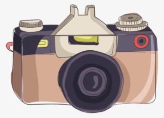 Digital Camera Clipart Camara - Vintage Camera Clipart Png