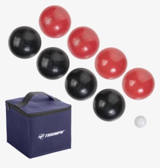 Triumph Recreational Outdoor Bocce Ball Set Includes - Ten-pin Bowling