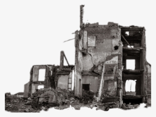 House Clipart Ruins - City Ruins Png