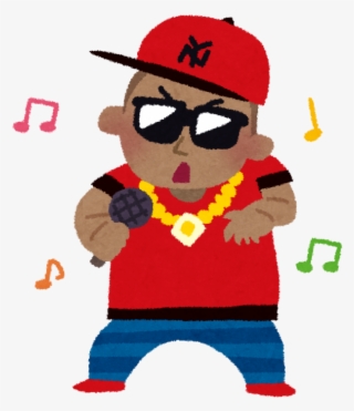 Rapper - ラップ 音楽 イラスト