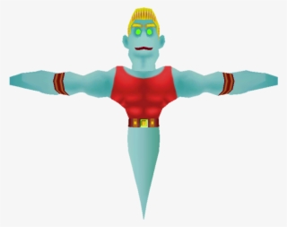 Gamecube - Luigi's Mansion - Biff Atlas - The Models - Cartoon