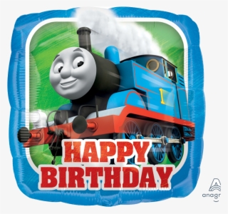 Thomas The Tank Engine Hbd - Thomas Happy Birthday Balloons