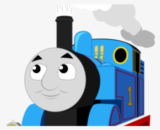 Thomas The Tank Engine Clipart Vector - Thomas