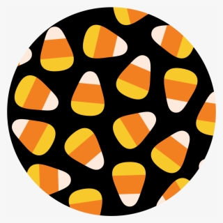 Description Tags - Candy Corn Pattern