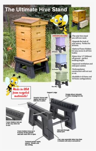 Gorgeous Set Up For Keeping Your Bee Hives Look - Beehive