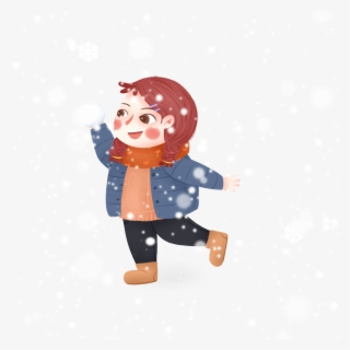 Hand Painted Fresh Winter Heavy Snow Png And Psd - Cartoon