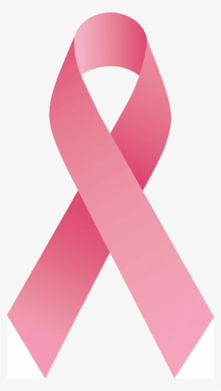 Transparent Background Breast Cancer Ribbon